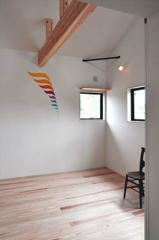 勾配天井の大空間