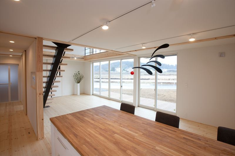 ワンルームワンフロアの大空間