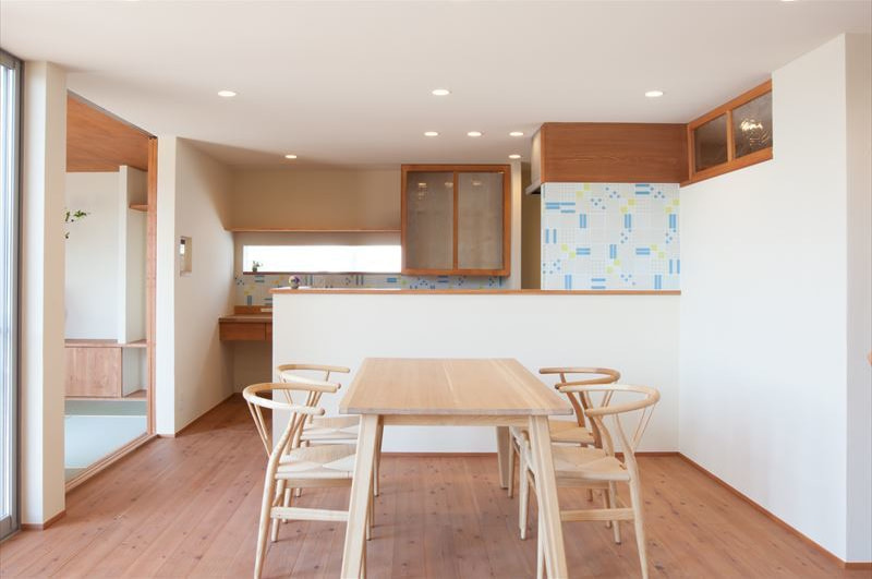 無垢材を採用したナチュラル空間