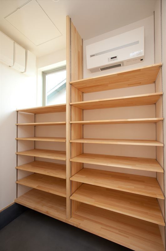 機能的な造作収納