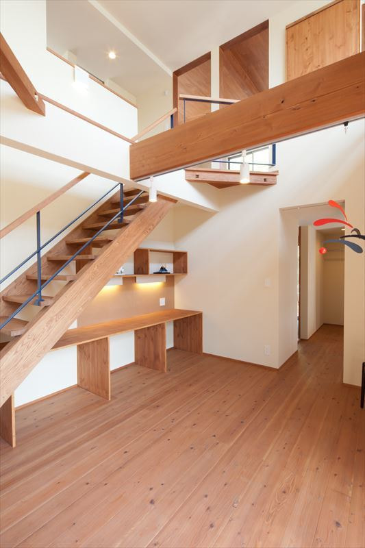 吹抜けのある大空間