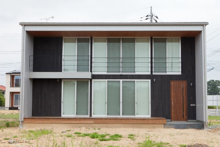 シンプルな外観デザイン