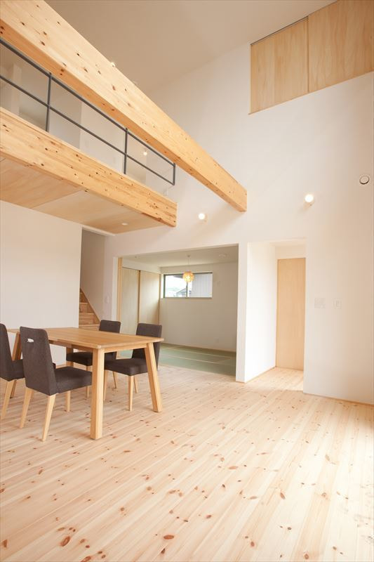 吹抜けの大空間