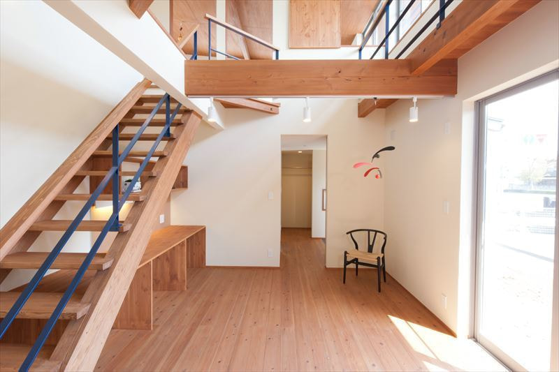 吹抜けのある大空間