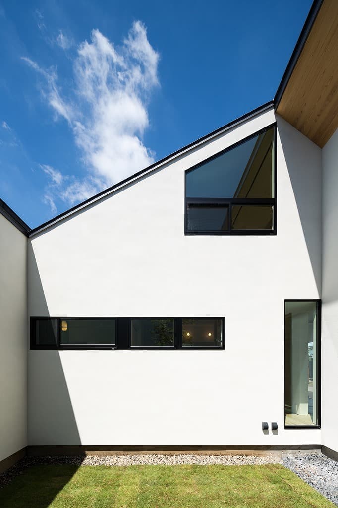 光を取り込む中庭