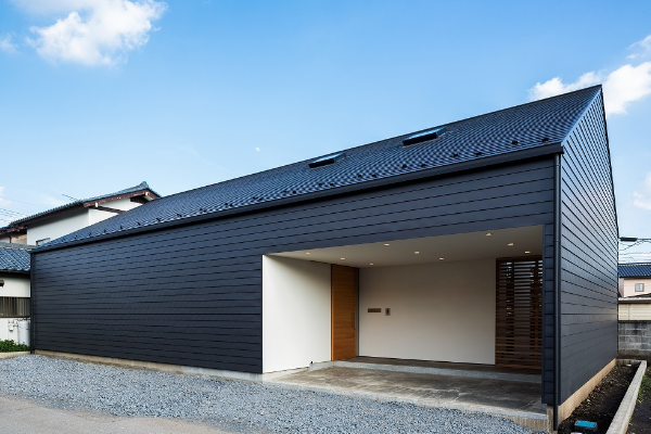 和風モダンな外観