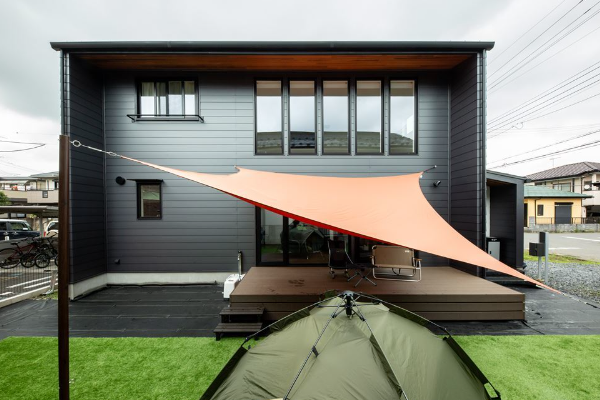 和風モダンな外観