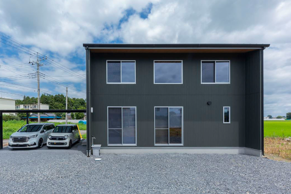 和風モダンな外観